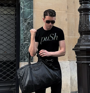 NFAI Push Tee Black T-shirt One Size
