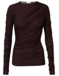 AGOLDE Tania Twist Tee Black UK S