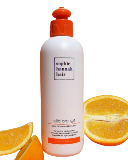 Sophie Hannah Hair Vegan Cruelty Free Semi Permanent Hair Dye BNIB Wild Orange 250ml