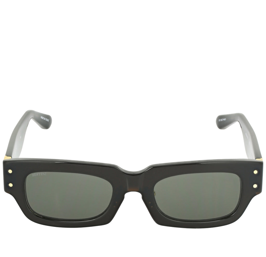 Sestini Black TRE Sunglasses 49 22-142