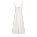 REFORMATION White Balia Linen Dress Us2 UK 6