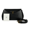 Totême Black T-lock Top Handle Bag One Size