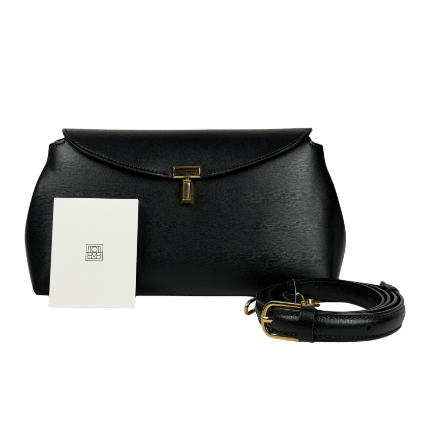 Totême Black T-lock Top Handle Bag One Size – Reliked