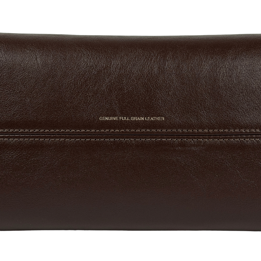 COACH Brown Empire 34 Leather Carryall Bag One Size