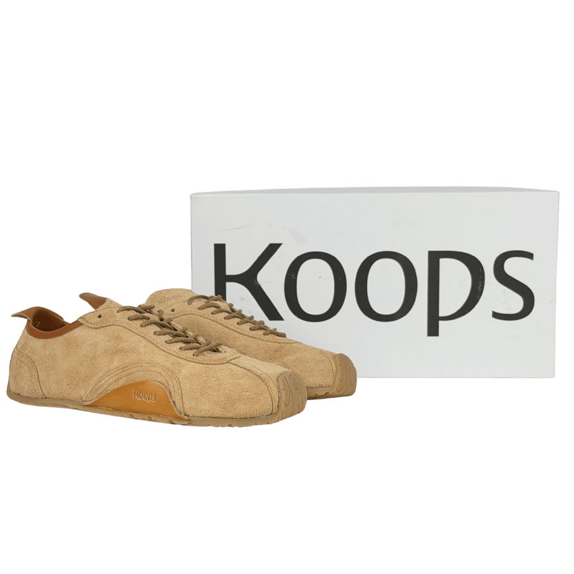 Koops Brown Zen Barefoot Suede Sneaker UK 4 EU 37 👠