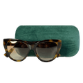 Gucci Dark Havana Brown Gradient Sunglasses in Case
