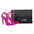 THE ATTICO Fuchsia Pink Adele Strappy High Heel Shoes UK 5.5 EU 38.5