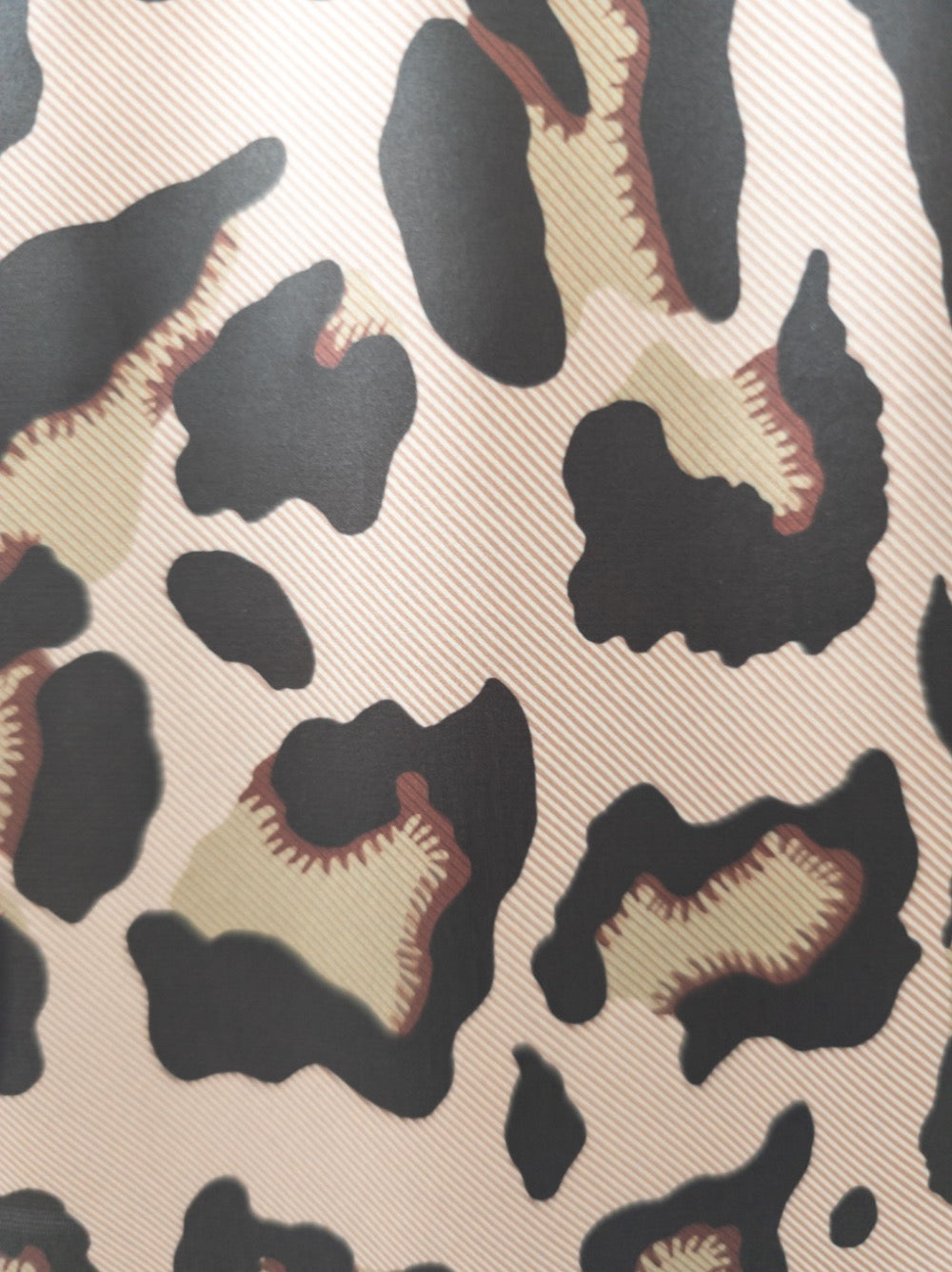 Pinko Leopard Print Stretch Silk Satin Blouse UK 8