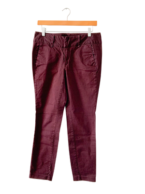 Rag & Bone Burgundy  Tapered Jeans UK 10