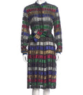DODO BAR OR Black Metallic Rainbow Shirt Dress UK 8