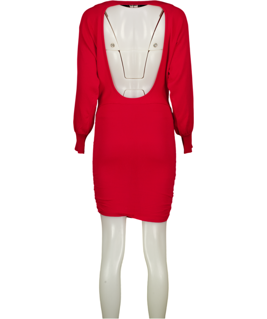 TIGER MIST Red Off The Shoulder Janine Mini Dress UK S/M – Reliked