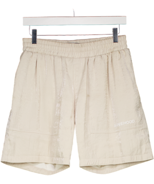 Anniehood Cream Nylon Shorts UK S