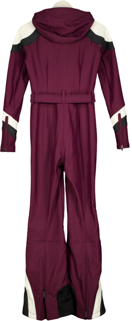 PERFECT MOMENT Red Perfect Moment Women's Allos Ski Suit Ii - Burgundy UK S