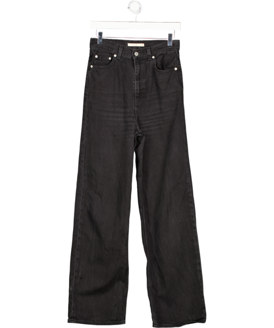 LEVI'S Black High Rise Loose Fit Jeans W26