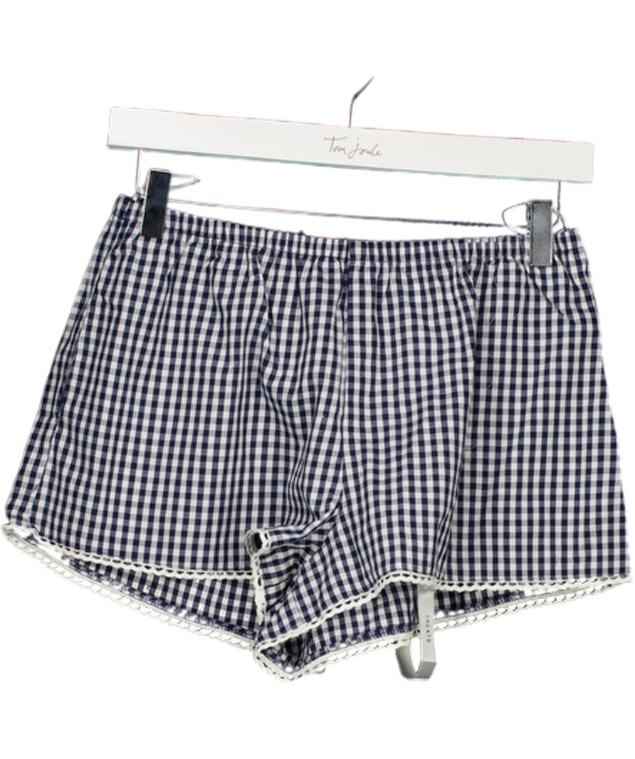 Treats Blue Gingham Short Se UK S