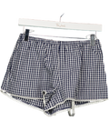 Treats Blue Gingham Short Se UK S