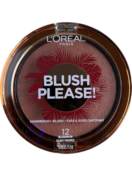 L'Oreal Paris Blush Please Shimmering Blush  - Saint Tropez 5.1g
