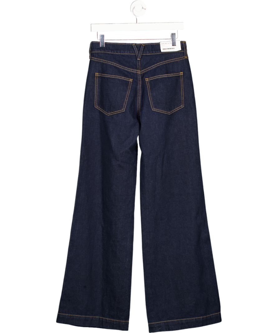 Veronica Beard Indigo Blue Kasey Wide-leg Jeans W26