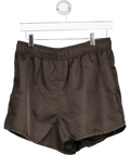 essentials Grey Nylon Swim Shorts UK M