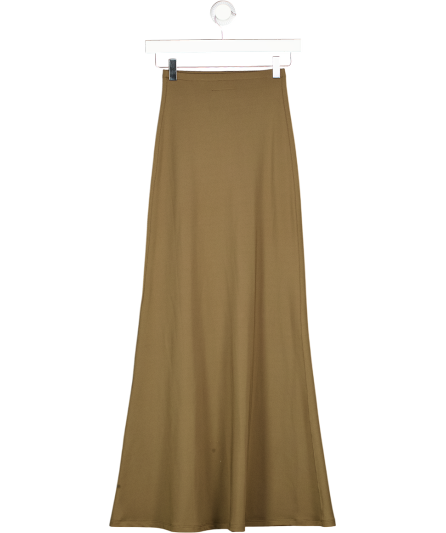 KLAYD Green Maxi Flare Skirt UK XS