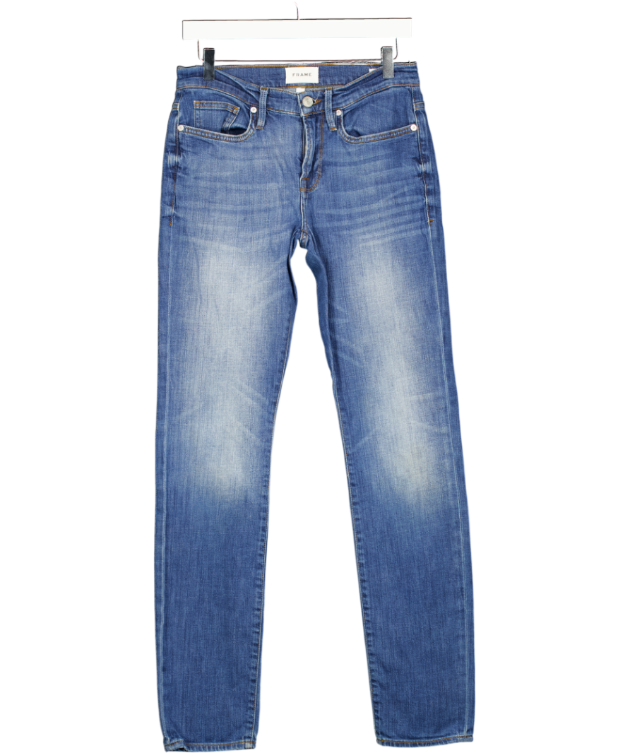 FRAME Mid Blue L’homme Skinny Jeans W28