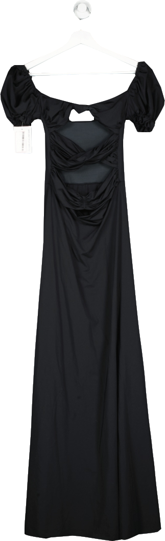 Agua Bendita Black Bali Dust Dress UK S