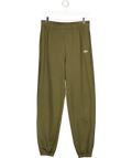 ALO Khaki Green Logo Joggers UK S