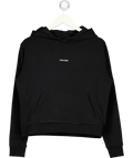 HOLZWEILER Black Logo Hoodie UK M