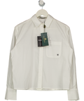 HOLLAND COOPER Classic White Monogram Eleanor Shirt UK 6