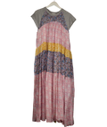 Free People Multicoloured Multicolour Tiered Printed Maxi Dress UK XS