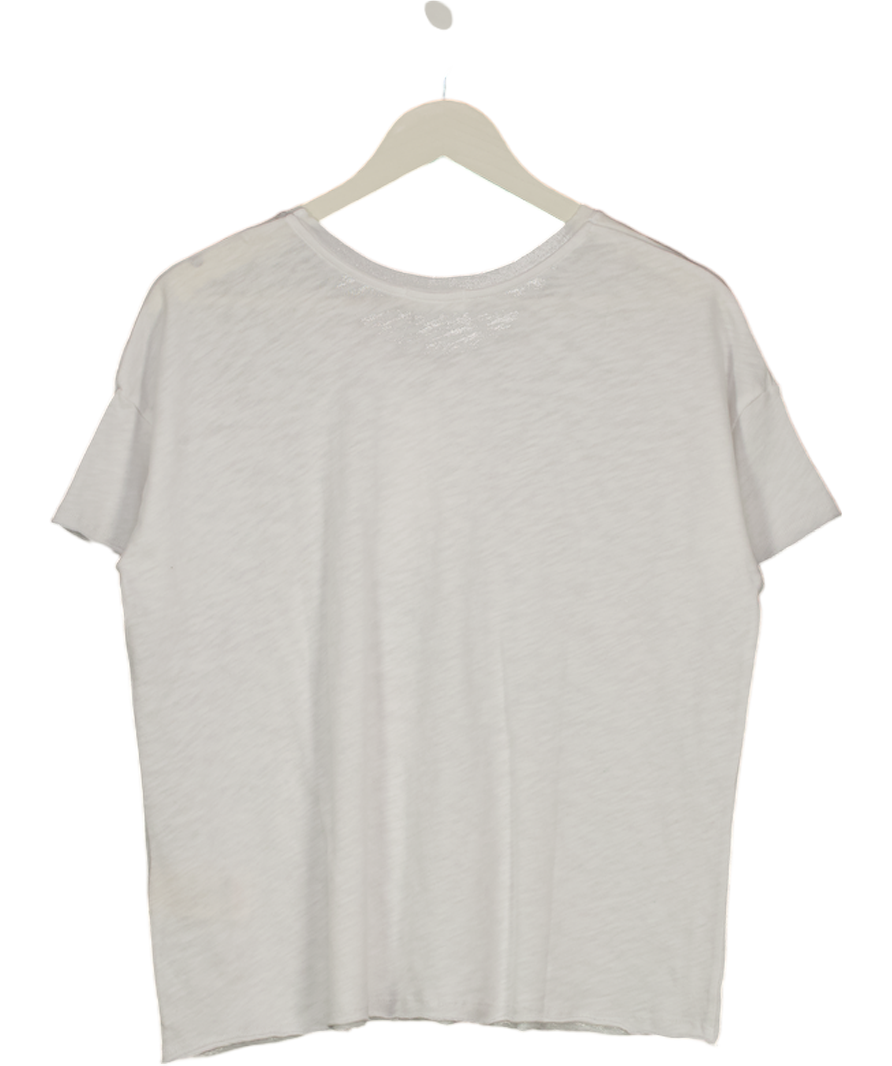 AMERICAN VINTAGE White Sonoma T-shirt UK S