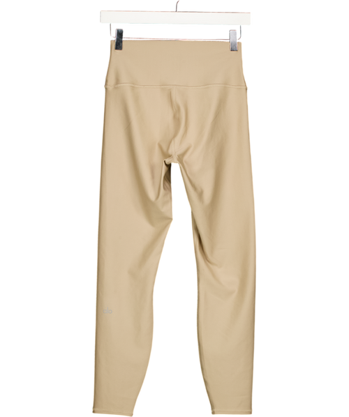 ALO Beige High Waisted Leggings UK M