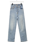 levis Blue Ribcage Straight Leg Jeans W23