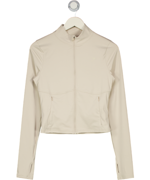 gymshark Cream Elevate Tracktop UK M