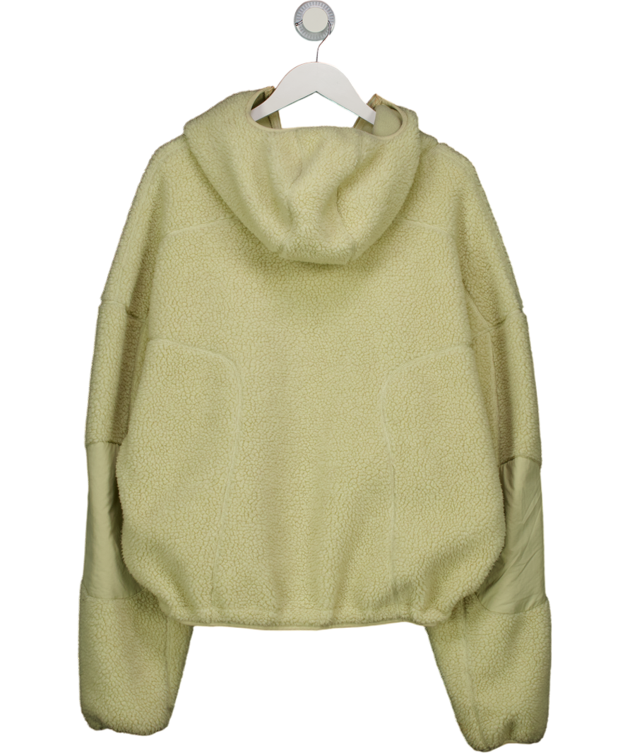 ENTIRE STUDIOS Cream Entire Studios Fluffy Fleece Hooded Sweatshirt UK M