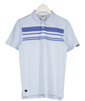 Tokyo Laundry Blue Striped Polo Shirt UK M