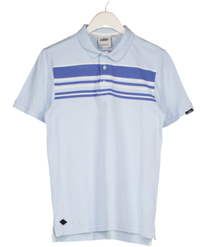Tokyo Laundry Blue Striped Polo Shirt UK M
