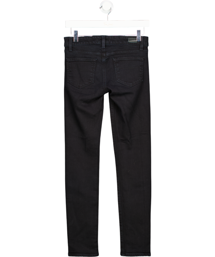 PAIGE Black Skyline Mid-rise skinny Ankle Jeans W24