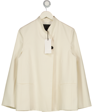 ZARA Cream Zw Collection Double-breasted Blazer UK XS