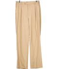 Icon Amsterdam Beige Wide Leg Suit Style Trouser W30