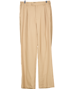 Icon Amsterdam Beige Wide Leg Suit Style Trouser W30