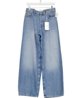 DL1961 Blue Razi High Rise Barrel Leg Jeans W25
