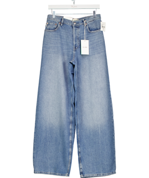 DL1961 Blue Razi High Rise Barrel Leg Jeans W25