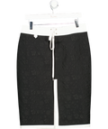 JULIE KEGELS Black / White Sue Floral Jacquard Skirt UK 10