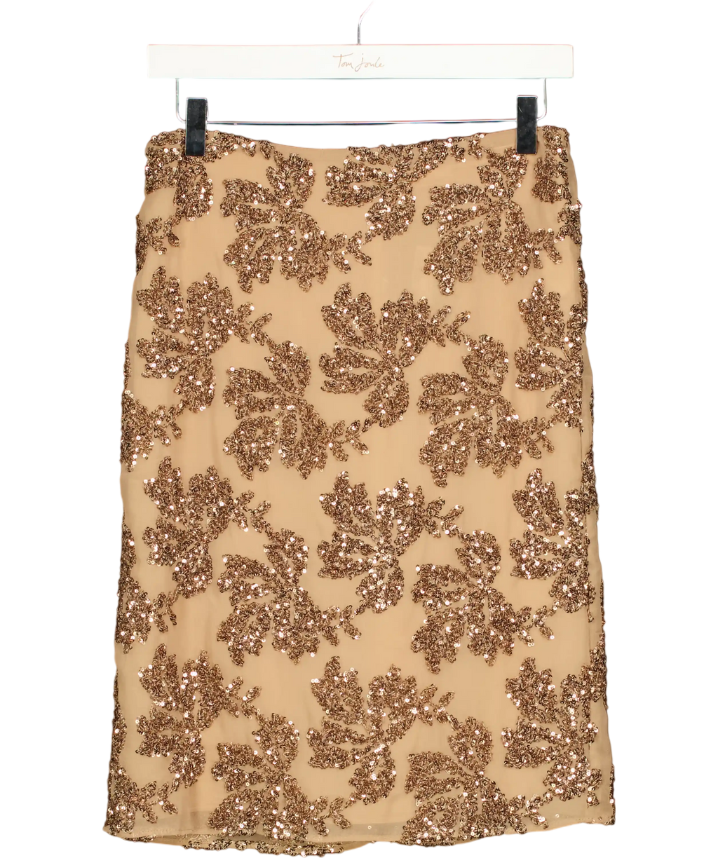 Salted Muse Brown Maxi Skirt UK S