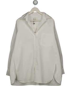DISSH White Cotton Oversize Shirt UK 10