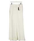 ZARA White Zw Collection Straight-leg Trousers UK M