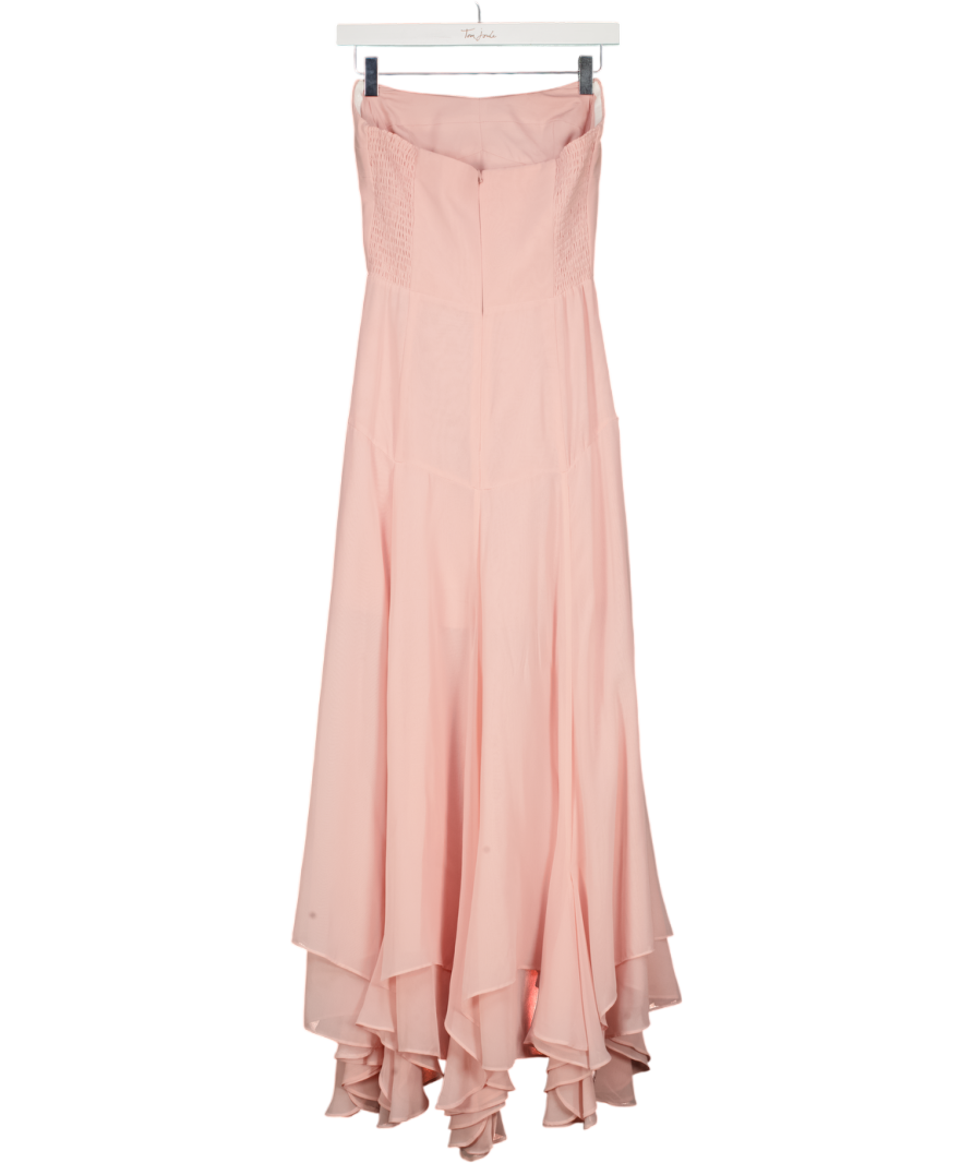 Amanda Uprichard Blush Pink Monterey Dress UK S