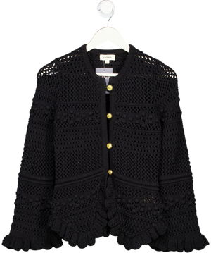 L'agence Kiva Knit Cardigan - Black UK S