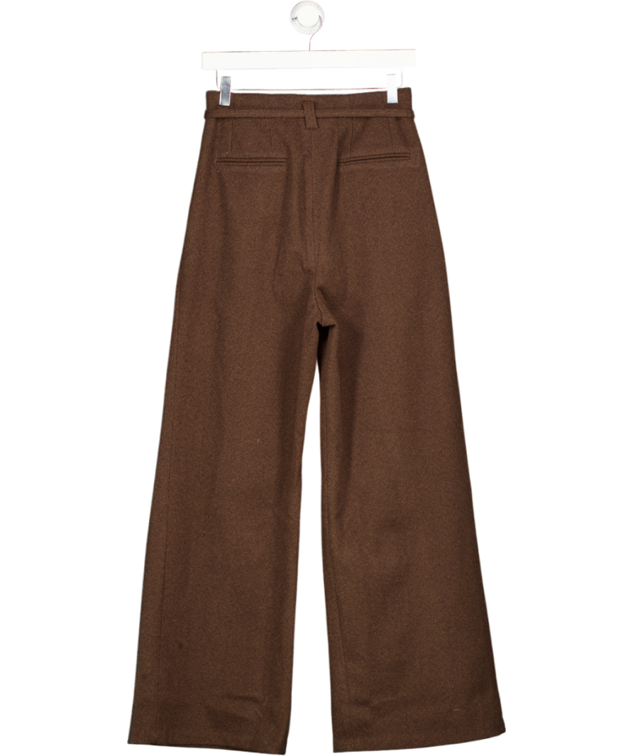 4th & Reckless Brown Luca Trousers UK 10